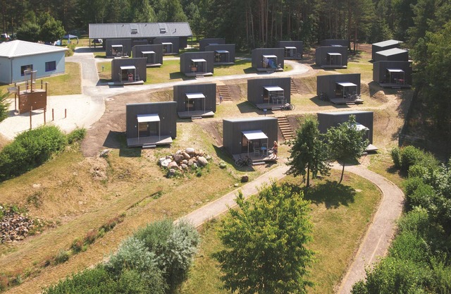 Camping cabin for 3 people - Hafencamp Senftenberger See