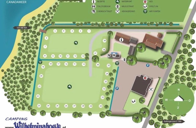 Camping de wilhelmina hoeve