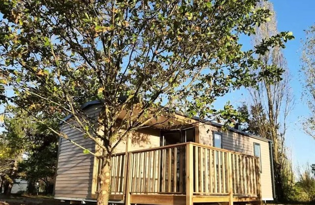 Camping du Bosc *** - Mobile-home Loggia Comfort (nine 2022) 4 persons