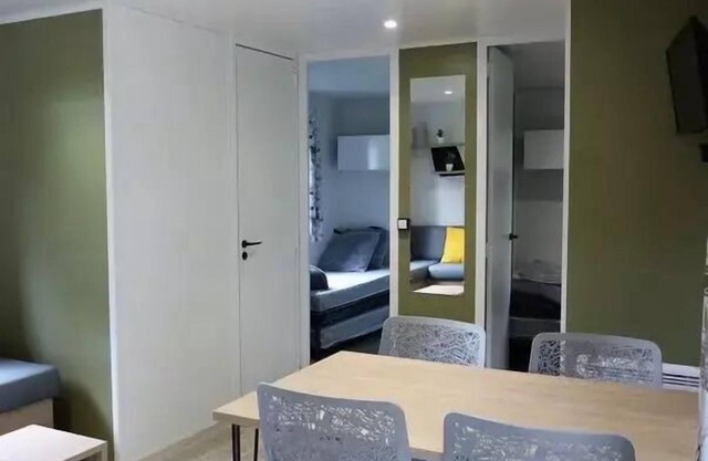 Camping Flower Le Martinet Rouge *** - Premium mobile home 4 rooms 6 people