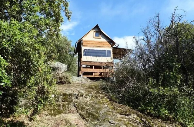 Camping Flower Le Martinet Rouge *** - Bivouac Tent Small 2 rooms 2 people Without toilet blocks