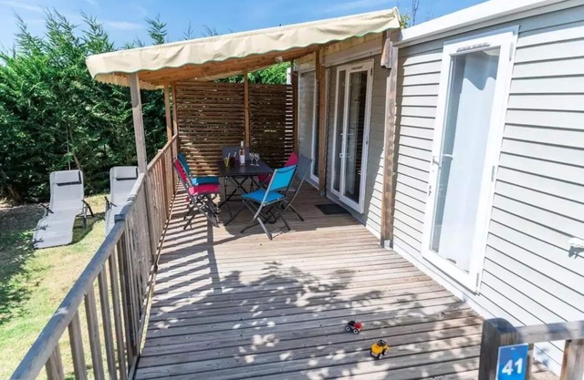 Camping Flower Provence Vallée*** - Mobile home Premium 3 rooms 4 people Air-conditioned
