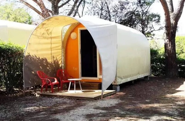 Camping Flower Provence Vallée* - Coco Sweet 2 rooms 2 people Without sanitary facilities