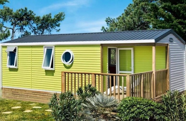 Camping Vitamin '**** - Casa móvil Ohara 4 Habitaciones 6 Personas
