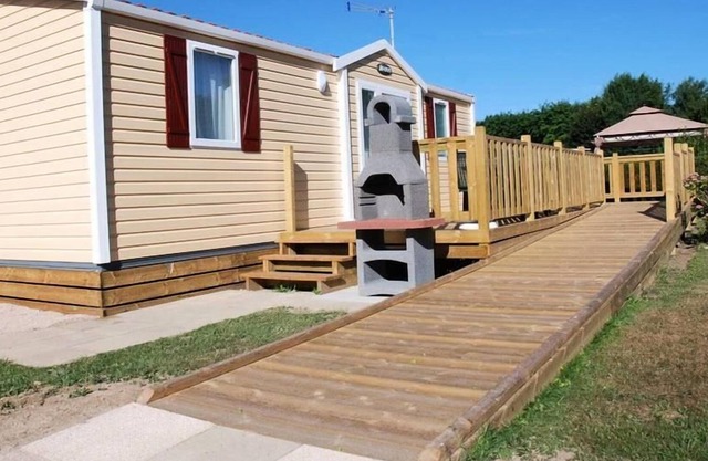 Camping Vitamin '**** - Casa móvil PMR Helios 3 habitaciones 3 Personas