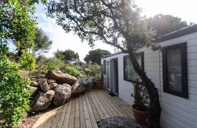 Camping le Damier *** - Mobil home Big Bahia 33m2 - 2 bedrooms + air conditioning + TV 4 to 6 people - 4 pers. included in the tariff