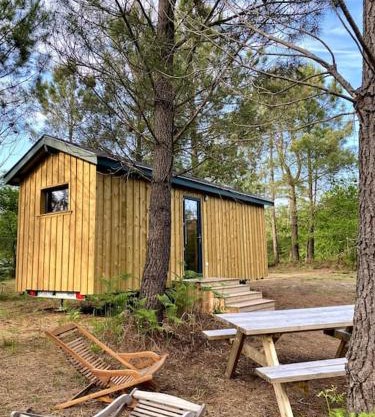 Camping la Kahute - Tiny House au coeur de la fôret