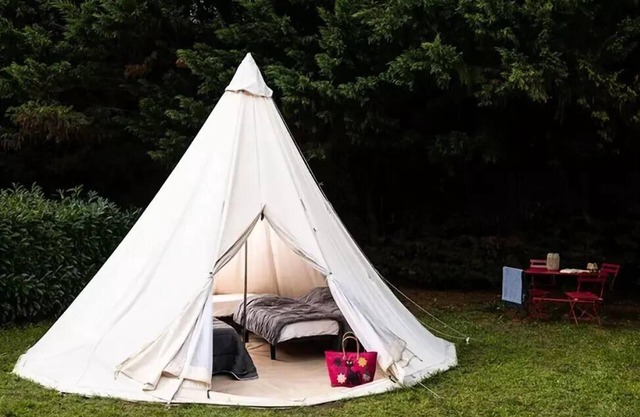 Camping La Rivière Dorée*** - Tipi Tips 1 piece 2/5 people