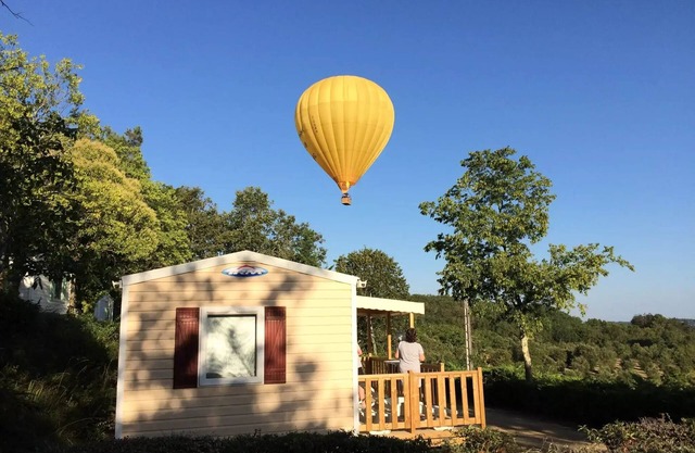 Camping Le Daguet *** - PANORAMA 2 CH TERRACE 4 people