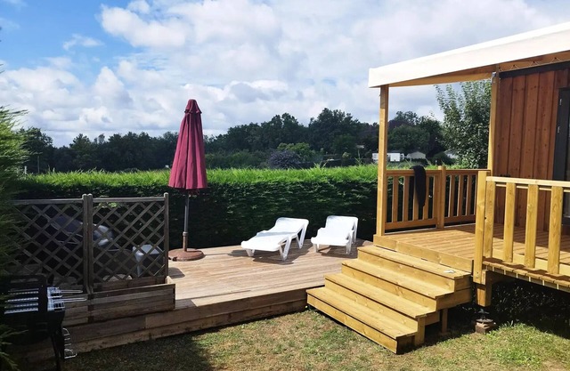 Camping Le Daguet *** - cabin 4 places 2 bedrooms 4 people