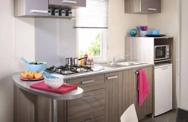 Camping Le Marqueval *** - Mobil Home Super Mercure 3 habitaciones 4 personas