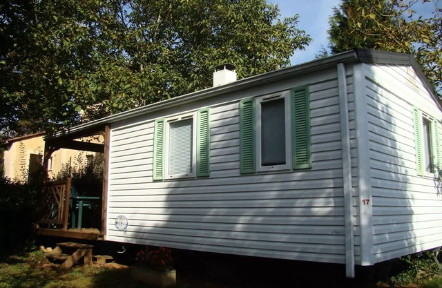 Camping Le Pigeonnier *** - Casa móvil Perdrix 3 habitaciones 4/6 personas