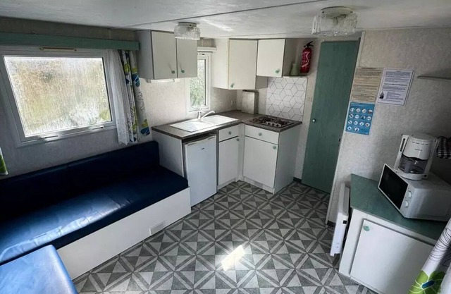 Camping LE ROC *** - Mobil-Home Vintage (24m2) 4 people