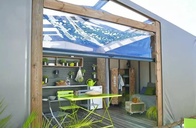 Camping des Albères **** - Tienda Maori 4 personas sin baño
