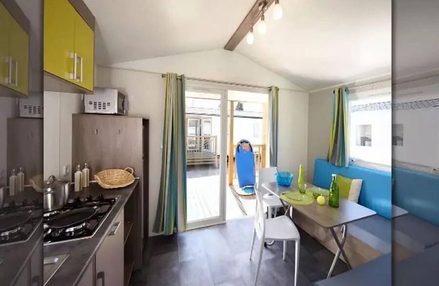 Camping La Clairière *** - Mobile home confort 3 Habitaciones + 4 Personas