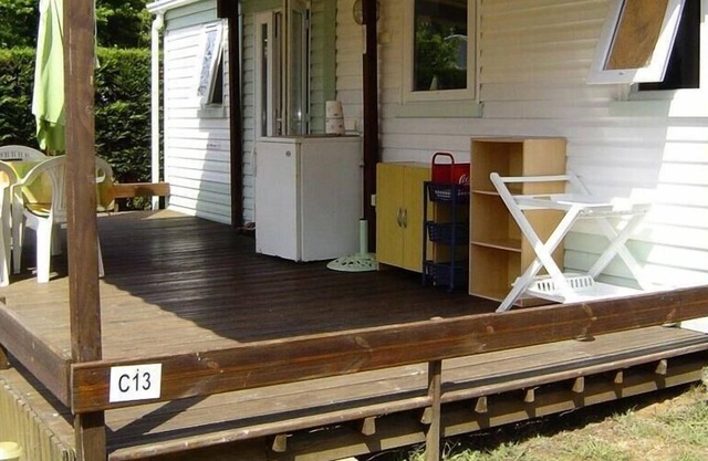 Camping maeva Escapades La Clairière **** - Mobile Home Eco 3 Rooms 4 People + TV