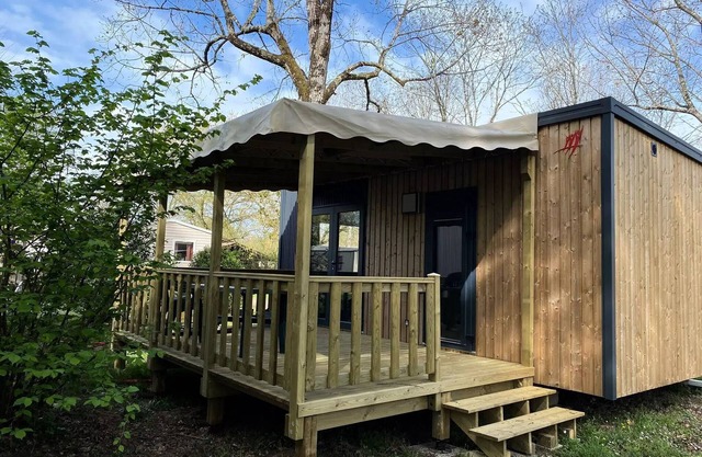 Camping maeva Escapades La Clairière **** - Premium Mobile Home 2 Rooms 2 People Air Conditioned + TV