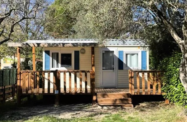Camping maeva Escapades Saint Lazare *** - Mobil-Home STANDARD 3 Rooms 4 People + TV
