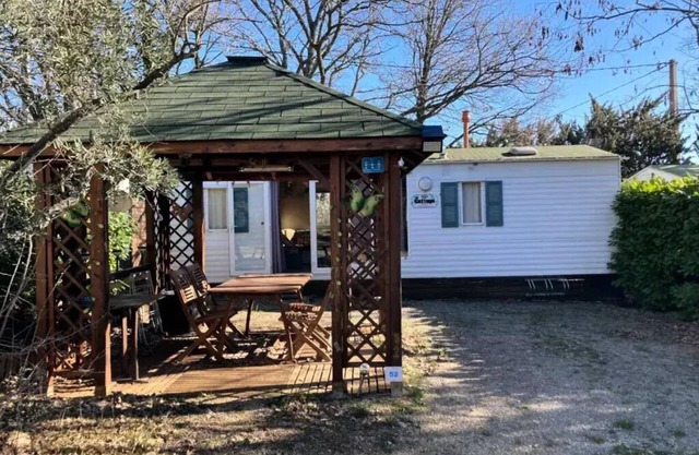 Camping maeva Escapades Saint Lazare *** - Mobil-Home STANDARD PLUS 3 Rooms 4 People Air-conditioned + TV