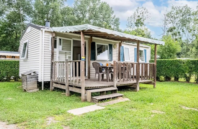 Camping maeva Respire La Comtesse *** - Lodge Family 4 Rooms 6 People Air Conditioned