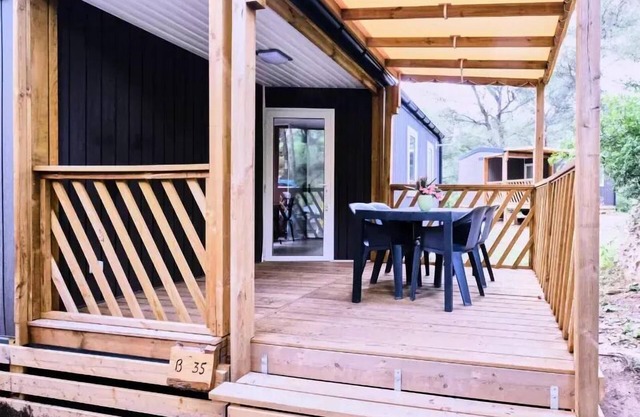 Camping maeva Respire La Vallée Heureuse **** - Mobil-home Premium 3 Parts 4 People Climated