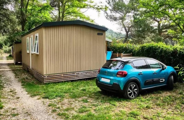 Camping maeva Respire La Vallée Heureuse **** - Mobile home Premium Large 3 Rooms 4 People Air Conditioned + TV