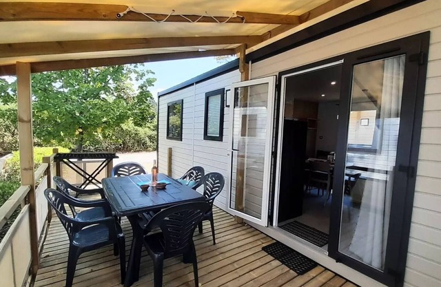 Camping Oxygène *** - Mobile Home Texas Standard. 4 rooms 6/8 people Air-conditioned
