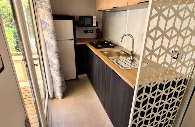 Camping Oxygène *** - Mobile Home Arizona Standard. 4 rooms 6 people Air-conditioned