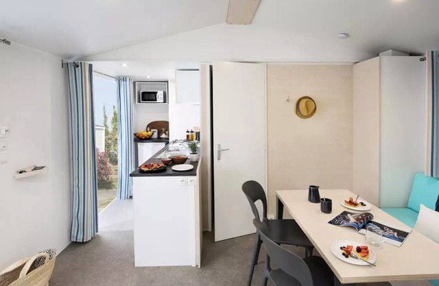 Camping Paradis le Vallespir*** - Mobile home Cargolade 3 rooms 4 people Air-conditioned