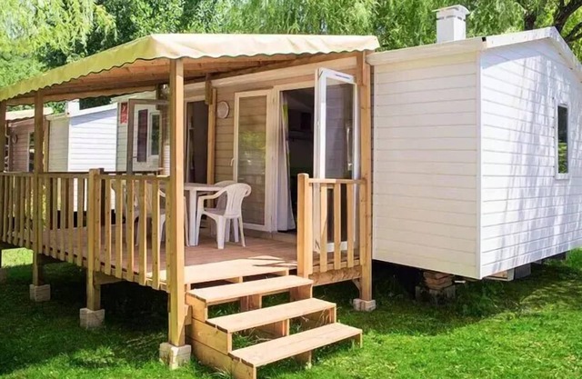 Camping Plage de Treguer *** - Casa móvil 3 piezas 4/6 personas