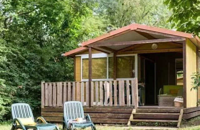 Camping Sandaya Les Jardins De Privas **** - Chalet for 5 People