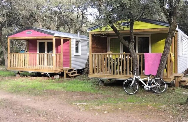 Camping Domaine de Gajan **** - Casa móvil 3 Habitaciones 5 Personas