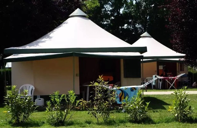 Campsite Flower les Granges*** - Canvas Bungalow 3 rooms 5 people Without Sanitary