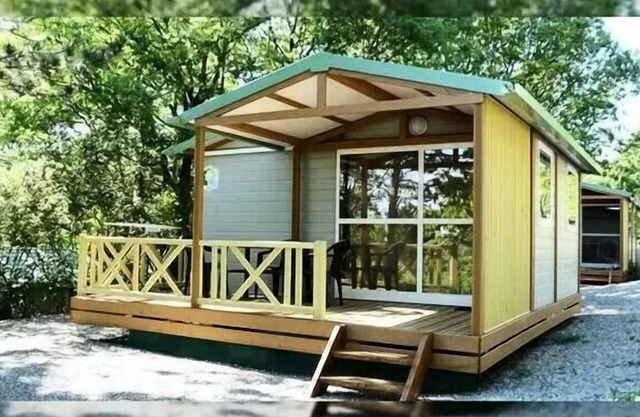 Campsite Tikayan Saint Clair*** - Chalet Coba 3 rooms 4 people