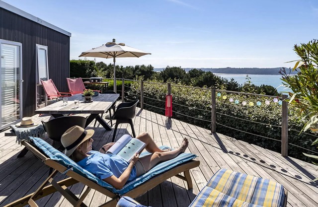 Campsite Le Chatelet***** - Premium 3-room mobile home for 4 people - sea view