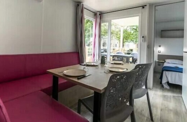 Campsite La Garenne*** - Mobile home Lodge 4 rooms 6 people Air-conditioned