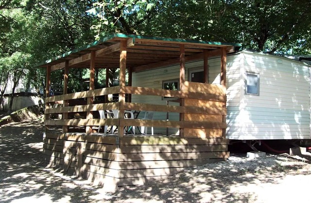 Camping La Garrigue *** - casa Mobile Standard 3 dormitorios 4 personas sin salud