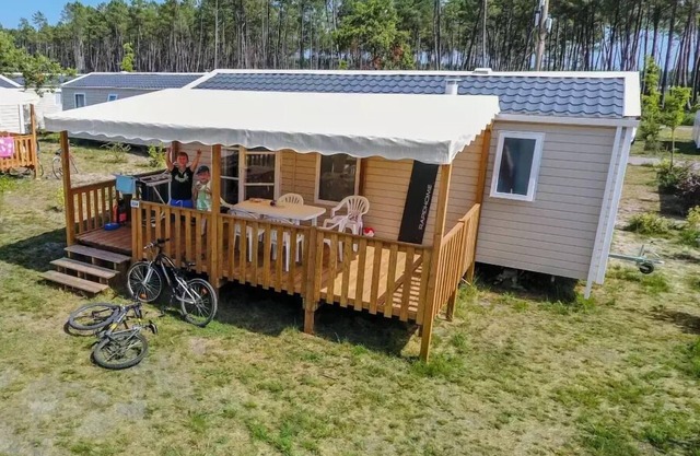 Camping Landes Azur **** - Mobil Home 5 Habitaciones 8 Personas