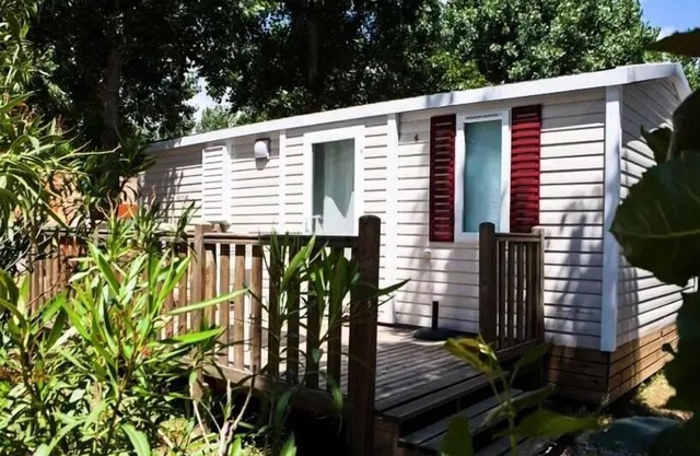 Camping Le Clos Virgile **** - Maeva Camping - Casa móvil Ocio 4 habitaciones 6 personas