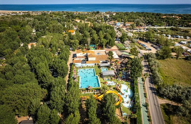 Camping Le Clos Virgile **** - Casa móvil 4 piezas 6 personas