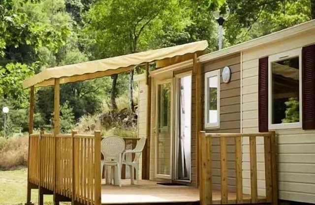 Campsite Le Clos Virgile**** - Mobile Home 4 rooms 6 people Air-conditioned