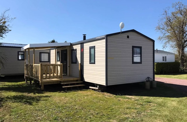 Camping Le Rivage **** - Casa móvil Premium 4 habitaciones 6 personas