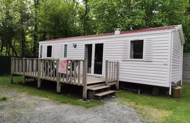 Campsite Le Rouge Gorge**** **** - MOBILE HOUSE 36m2 (4 bedrooms) TRIBU 8 persons