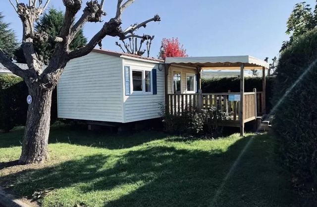 Campsite Les Catalpas *** - H 27 Mobilhome 2 ch Covered terrace 2 people