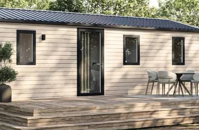 Campsite maeva Escapades du Château de l'Hom **** - Cottage Comfort 4 Rooms 6/8 People Air-conditioned + TV
