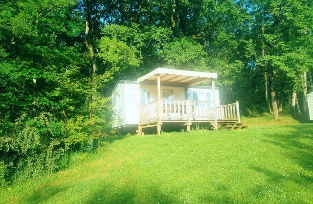 Campsite Nature Le Valenty *** - Mobile home two bedrooms Lot and Garonne air conditioned 4 people