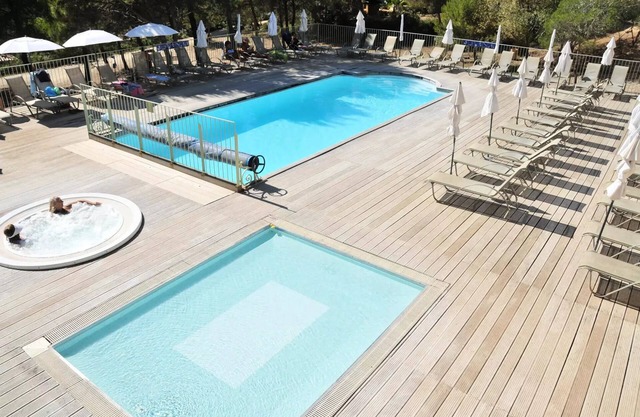 Residencial Camping La Pinède **** - Casa móvil Baltimore 3 habitaciones 6 personas Zona residencial