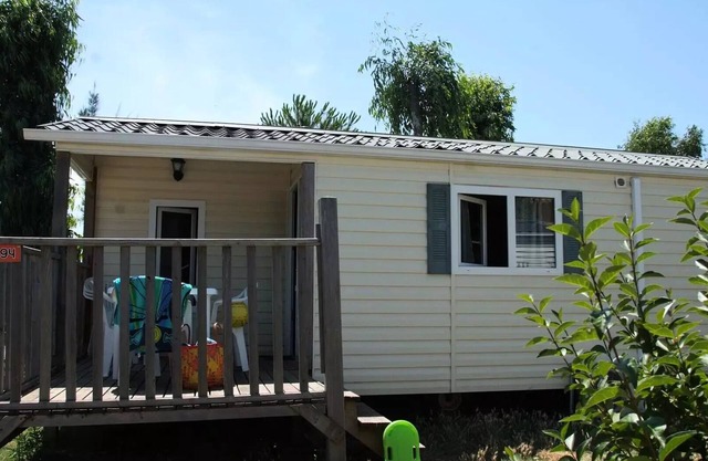 Campsite Tikayan La Pinatelle** - Mobile home Colorado Eco 3 rooms 4/6 people Air-conditioned