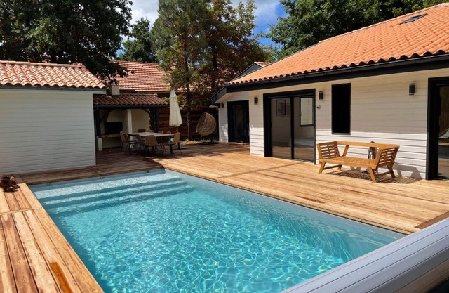 Cap Ferret - Villa Sérénité - piscine, proche Océan et Bassin, classée 4 étoiles Meublé de tourisme