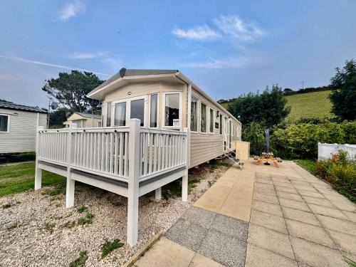 Caravan at Challaborough Bay Holiday Park
